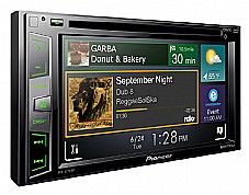 ���� ����  PIONEER 6.2" DVD ����� 2015  USB/AUX/Bluetooth/GPS-WAZE ����� ���� ������� ������  ���: AVHX2750BT